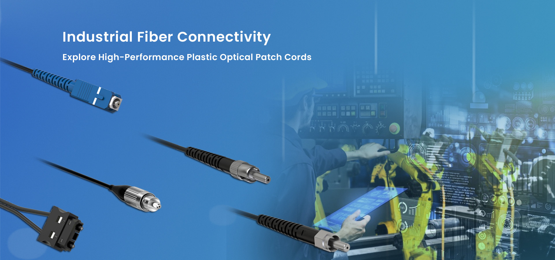 Qualità Cavo a fibre ottiche di plastica Fabbrica