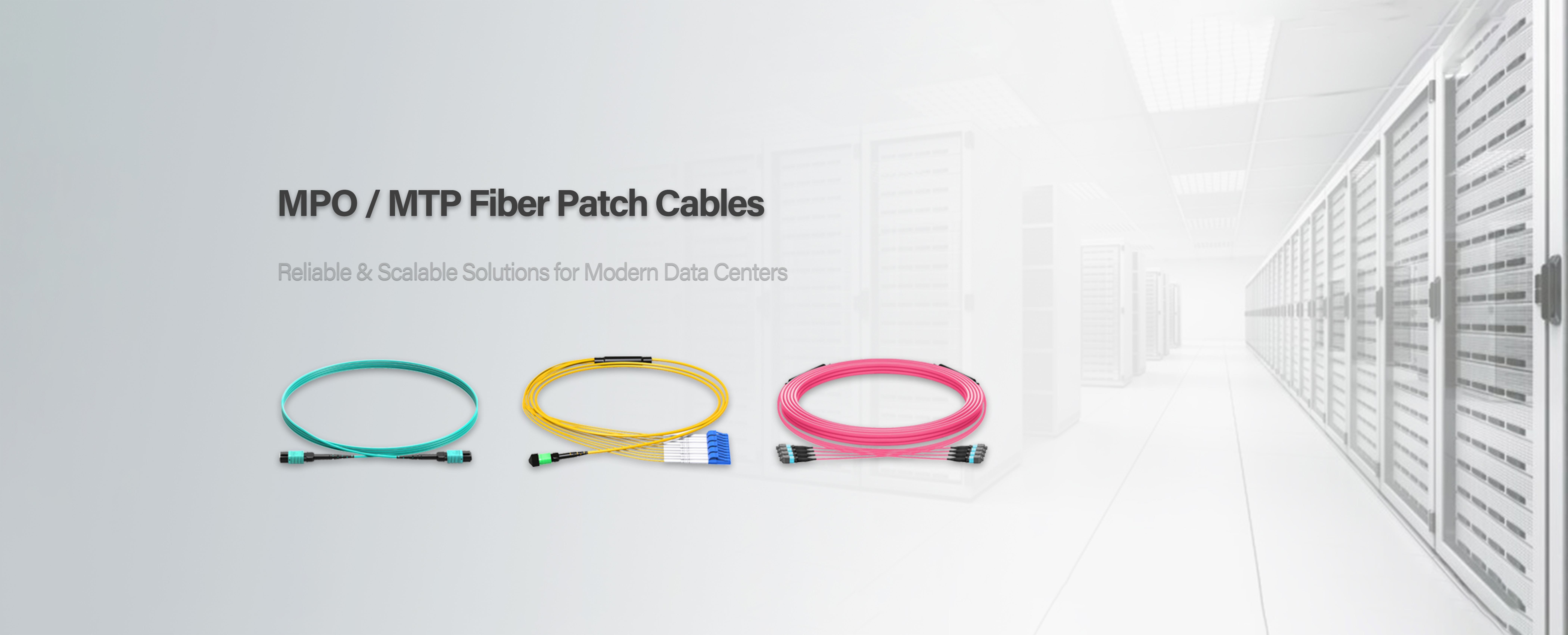 Qualità Cavo della toppa della fibra di MTP MPO Fabbrica