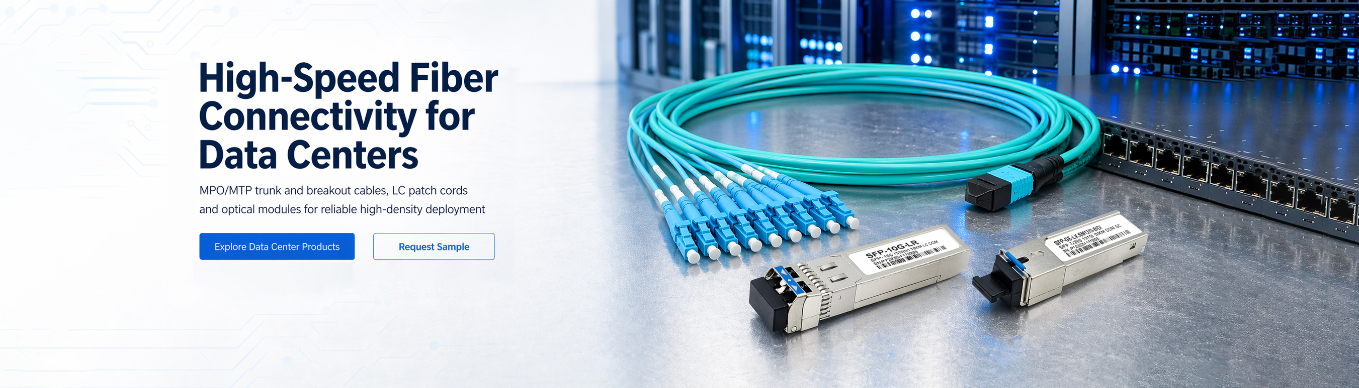 Qualità Cavo della toppa della fibra di MTP MPO Fabbrica