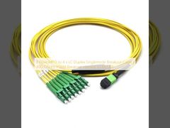 Cavo Breakout da 8 fibre MPO a 4 x LC Duplex Singlemode | Cablaggio Breakout 40G QSFP+ PSM4 (G.657.A1)