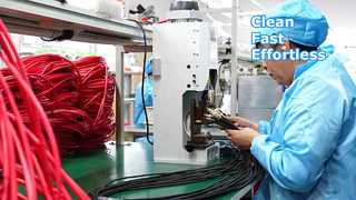 Cavo patch in fibra OM4 MPO/PC 12 core MPO