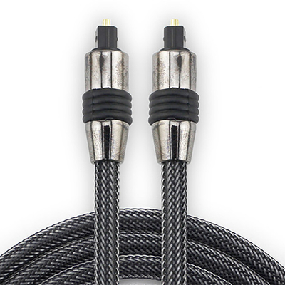 Cavo audio in fibra ottica Cavo in nylon Toslink SPDIF OD4.0 1m 2m 3m per lettore DVD CD Blu-Ray Xbox 360 Mini disco PS3
