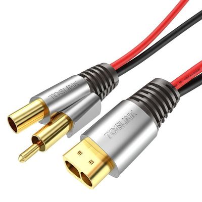 Cable audio ottico TOSLINK con 2 conduttori e disponibilità OEM