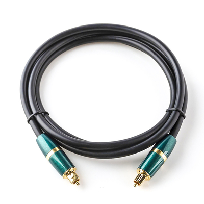 comprare Toslink Cavo Ottico Digitale Placcato in PVC Oro Spdif Connettore per Soundbar TV Player 3 Colori 1M online manufacture