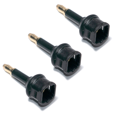 comprare Presa di fabbrica Adattatore audio in fibra ottica Toslink 3.5mini Porta di estensione quadrata alla conversione in fibra ottica online manufacture