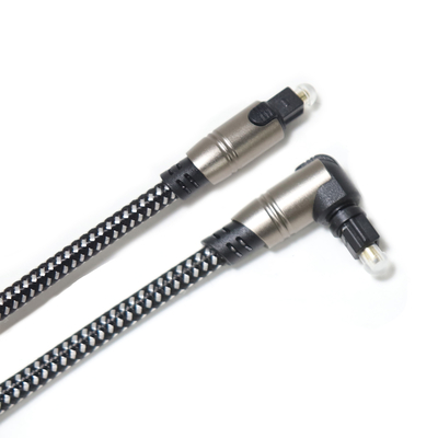 comprare 90 corda ottica del cavo OD5.0 Knited di Toslink di grado audio per Soundbar 5M online manufacture