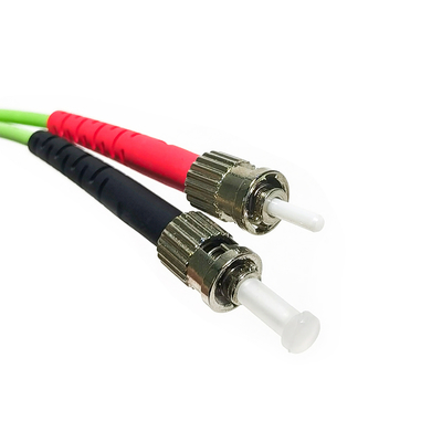 Fibra - cavo di toppa duplex misto della fibra della st millimetro OM2 50/125 3.0mm del cavo ottico ST-LC UPC, 1M/2M/3M/5M/10M
