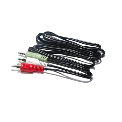 Cavo audio digitale ottico RCA 2/1 connettore Lotus Dual Sound 2M 3M 5M per lettore CD DVD per PC