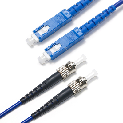Cavo di toppa in fibra ottica a doppia modalità SC FC Cavo blu 2/2 2.0/3.0mm per telecamera di sorveglianza Uso 3M 5M 8M 10M