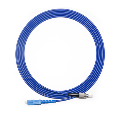 Connettore 2.0-3.0mm 2.0-3.0mm del cavo di toppa in fibra ottica 4 modi OM3 per il sistema di comunicazione Lan 5M 8M 10M 15M