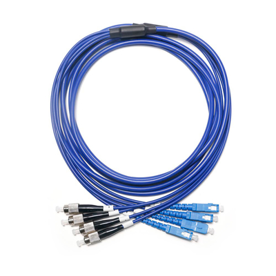 Cavo patch in fibra ottica FC SC Modalità multipla Multi-core 4-4 per telecamera di sorveglianza Cablaggio per sala computer interna 3M 5M 8M