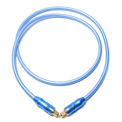 Blu ottico del cavo OD5.0 di Toslink Digital l'audio ha placcato Shell For Amplifier Soundbar di alluminio 1.5M 3M 5M