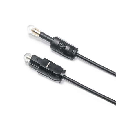 Cavo audio ottico digitale presa di fabbrica - SPDIF digitale ottico Toslink - Maschio-più maschio ultrasottile per Mini Player