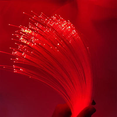 Il cavo flessibile della fibra di FTTH OD0.25 16 concentra l'illuminazione di plastica della luce della fibra ottica di PMMA per l'automobile/la decorazione domestica