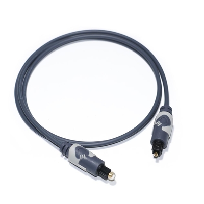 Toslink cavo audio digitale OD4.0 cavo in fibra ottica placcato ABS connettore rotondo audio HiFi per home theater CD soundbar