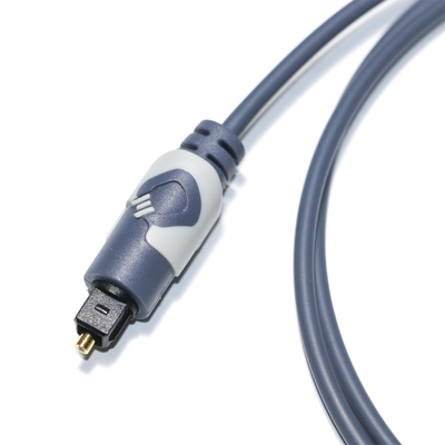 Toslink cavo audio digitale OD4.0 cavo in fibra ottica placcato ABS connettore rotondo audio HiFi per home theater CD soundbar