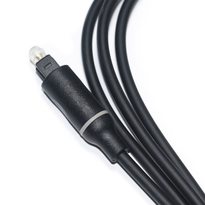 1.5M - 5M Cavo digitale Toslink OD4.0 Connettore in plastica nera per soundbar CD home theater