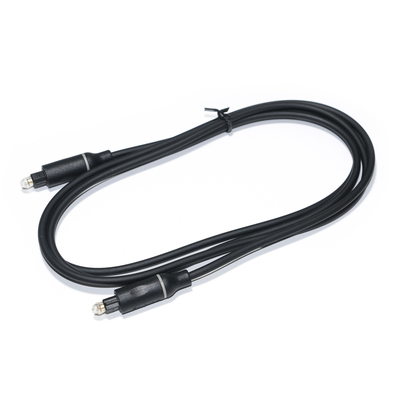 1.5M - 5M Cavo digitale Toslink OD4.0 Connettore in plastica nera per soundbar CD home theater