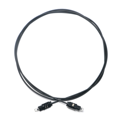Cavo ottico Toslink OD2.2 Cavo di uscita Spdif ultra sottile nero per CD Soundbar Mini Player