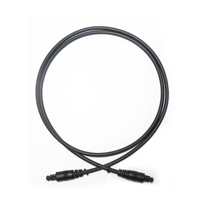 Brand New Hifi Sound Toslink Cavo audio digitale ottico S / PDIF Connettore in oro placcato PVC nero 1.5M 2.4M 3M