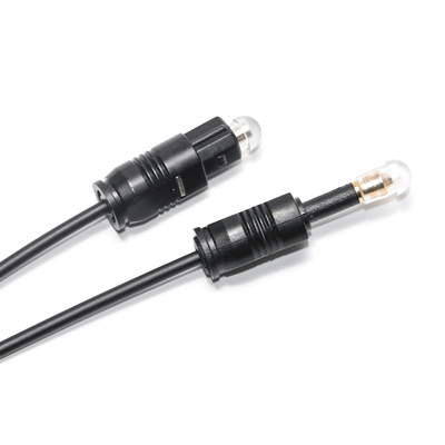 Cavo audio ottico digitale presa di fabbrica - SPDIF digitale ottico Toslink - Maschio-più maschio ultrasottile per Mini Player