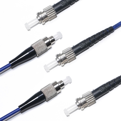 Cavo patch in fibra ottica FC-ST OM3 4 Mode 4 Core Wire OD 2.0 / 3.0mm per connettore per computer interno per telecamera di sorveglianza