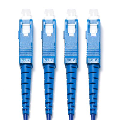 1310/1550nm Blu SC/SC 4-4 Cavo di connessione ottico unipolare a quattro modalità OM3 Per telecamera di sorveglianza 3M 5M 8M 15M