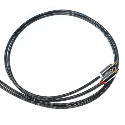 Audio digitale di qualità premium RCA SPDIF da 3,5 mm in lega di alluminio in nylon da maschio a maschio per soundbar VCD DVD TV