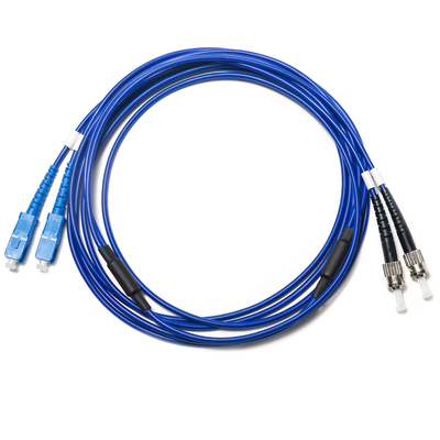 Cavo di toppa in fibra ottica a doppia modalità SC FC Cavo blu 2/2 2.0/3.0mm per telecamera di sorveglianza Uso 3M 5M 8M 10M