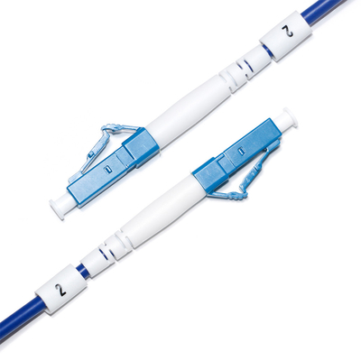 SC LC fibra ottica Patch Cord multimodale Dual-Core OM3 4/4 10G per Survailiance WLAN LAN