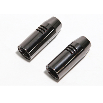 Cavo audio ottico Toslink OD5.0 Lega di alluminio nera Porte in oro placcato in PVC ottico Prestazioni di costo per soundbar domestica