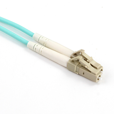 La fibra blu del nastro del centro di LC UPC 12 intreccia le velocità grigie di Gigabit Ethernet del porto 0.9mm 1.5m-3m