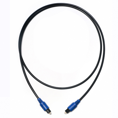 Prezzo di fabbrica Brand New Toslink Cavo in fibra ottica digitale Corda in PVC placcato Blue Shell HiFi Sound per Home Theater