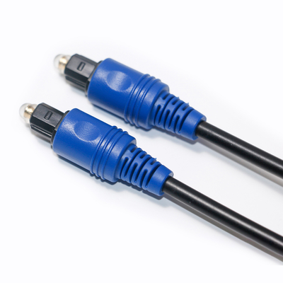 Prezzo di fabbrica Brand New Toslink Cavo in fibra ottica digitale Corda in PVC placcato Blue Shell HiFi Sound per Home Theater