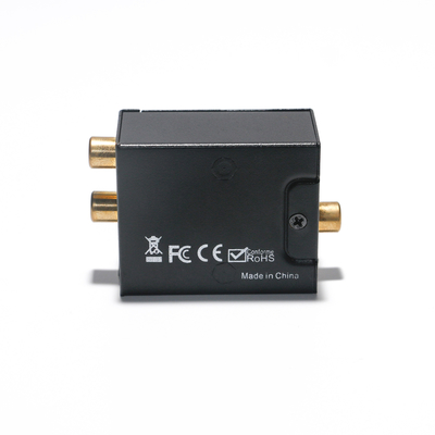 Presa di fabbrica Fibra ottica digitale ad analogico Convertitore audio Toslink/SPDIF da 3,5 mm DTA10