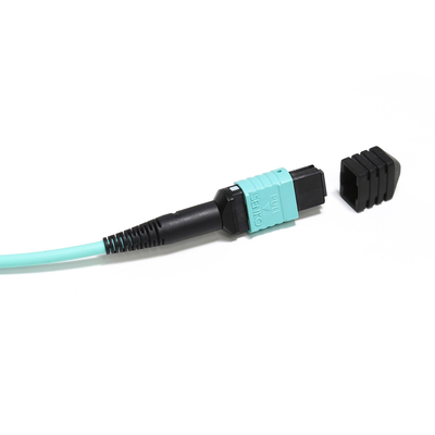 Cavo dorsale ibrido blu MTP/MPO Connettore FC/MPO 8/1 12C Per il test delle apparecchiature