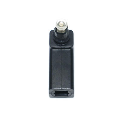 Toslink femmina a Toslink maschio ottico 90 gradi ad angolo retto cavo audio adattatore convertitore audio stereo 360 giri