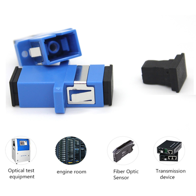 Adattatore per connettore in fibra ottica SC SC/UPC SM Flangia Singlemode Simplex SC-SC APC Coupler