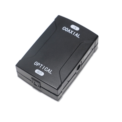 Convertitore di fibra ottica da coassiale a convertitore SPDIF ottico 1.4 Splitter 4K × 2K Supporto 3D