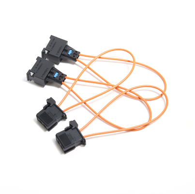 Adattatore femmina di bypass ad anello in fibra ottica arancione MOST per Mercedes BGM