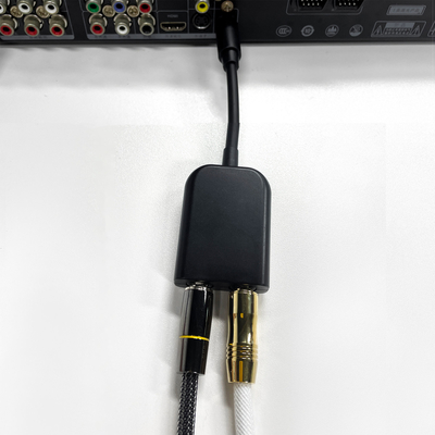 Splitter digitale in fibra ottica Toslink 1 in 2 Out Cavo adattatore audio Miglioramento del segnale