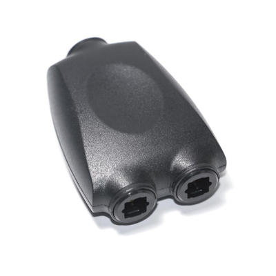 Convertitore in fibra ottica adattatore splitter audio ottico digitale Toslink 1/2 SPDIF 1 femmina a 2 femmine