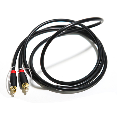 Prezzo di fabbrica di alta qualità 24K Audio ottico digitale Cavo Toslink ABS placcato oro Ject 1.5M