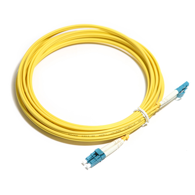 Duplex giallo OM5 misto 2M 3M 5m 10G LC-LC del cavo di fibra ottica per la lan di WLAN