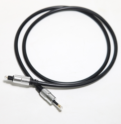 Toslink ottico cabla OD5.0 la corda T-3.5 ha placcato Shell For Home Theatre Amplifier d'argento di alluminio Soundbar 1.5M 3M 5M