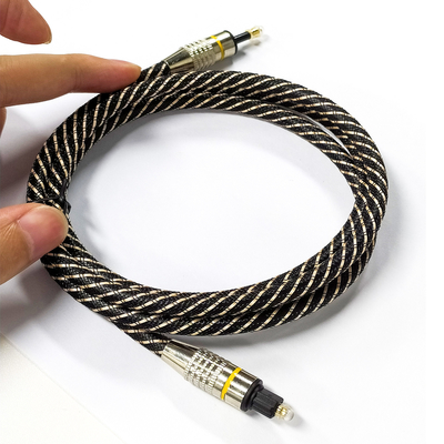 OD4.0 Toslink Cavo audio digitale ottico HiFi Sound Cavo audio coaxial per soundbar