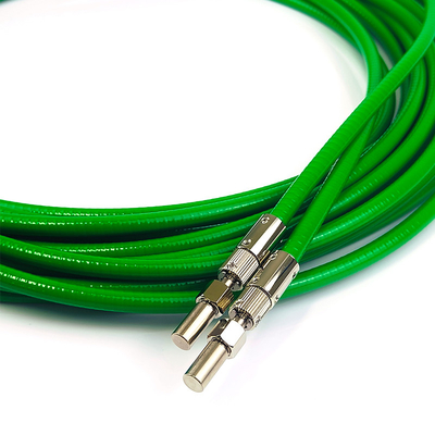 D80 connettore laser a fibra ad alta potenza compatibile con fibra ottica plastica da 1500μm
