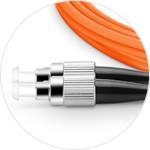 Cavo in fibra ottica di plastica personalizzato per la connessione a bassa perdita nelle reti di telecomunicazione ed Ethernet con connettori Simplex FC ST LC SC