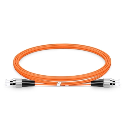 Cavo in fibra ottica di plastica personalizzato per la connessione a bassa perdita nelle reti di telecomunicazione ed Ethernet con connettori Simplex FC ST LC SC