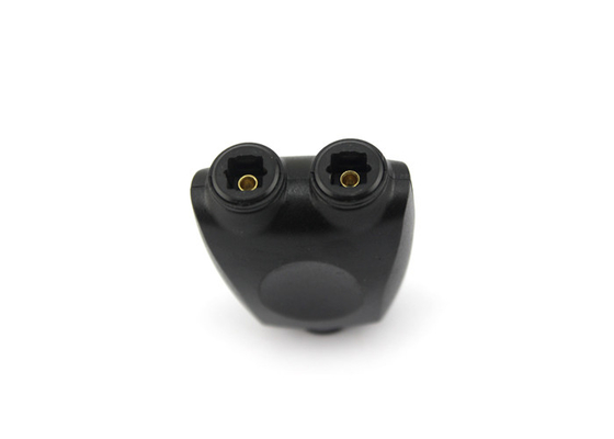 separatore a fibra ottica di fibra ottica di Toslink Digital degli accessori 1x2 audio